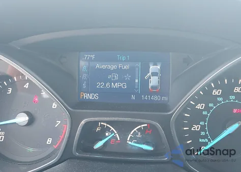 2015 Ford Escape S из США, поврежденный, VIN 1FMCU0F72FUA27803